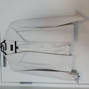 Danier Leather Jacket, White, Size XS